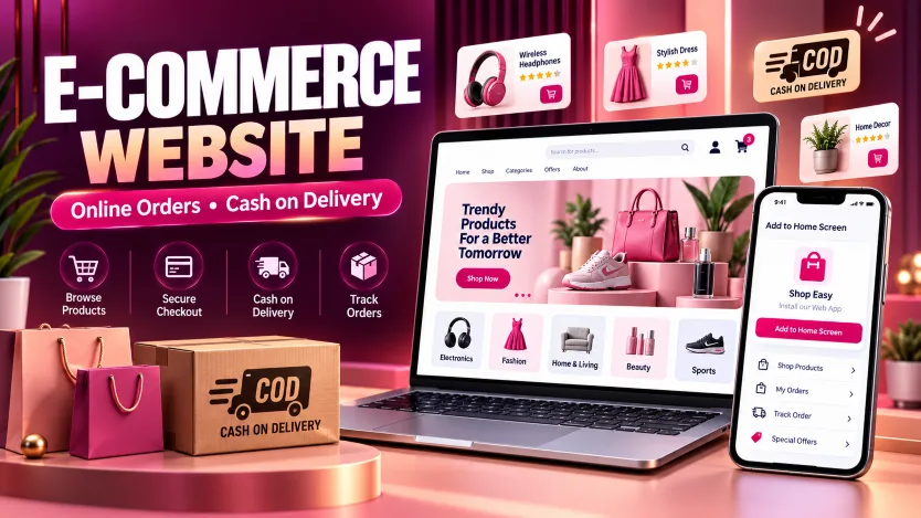E-Commerce Website (COD)