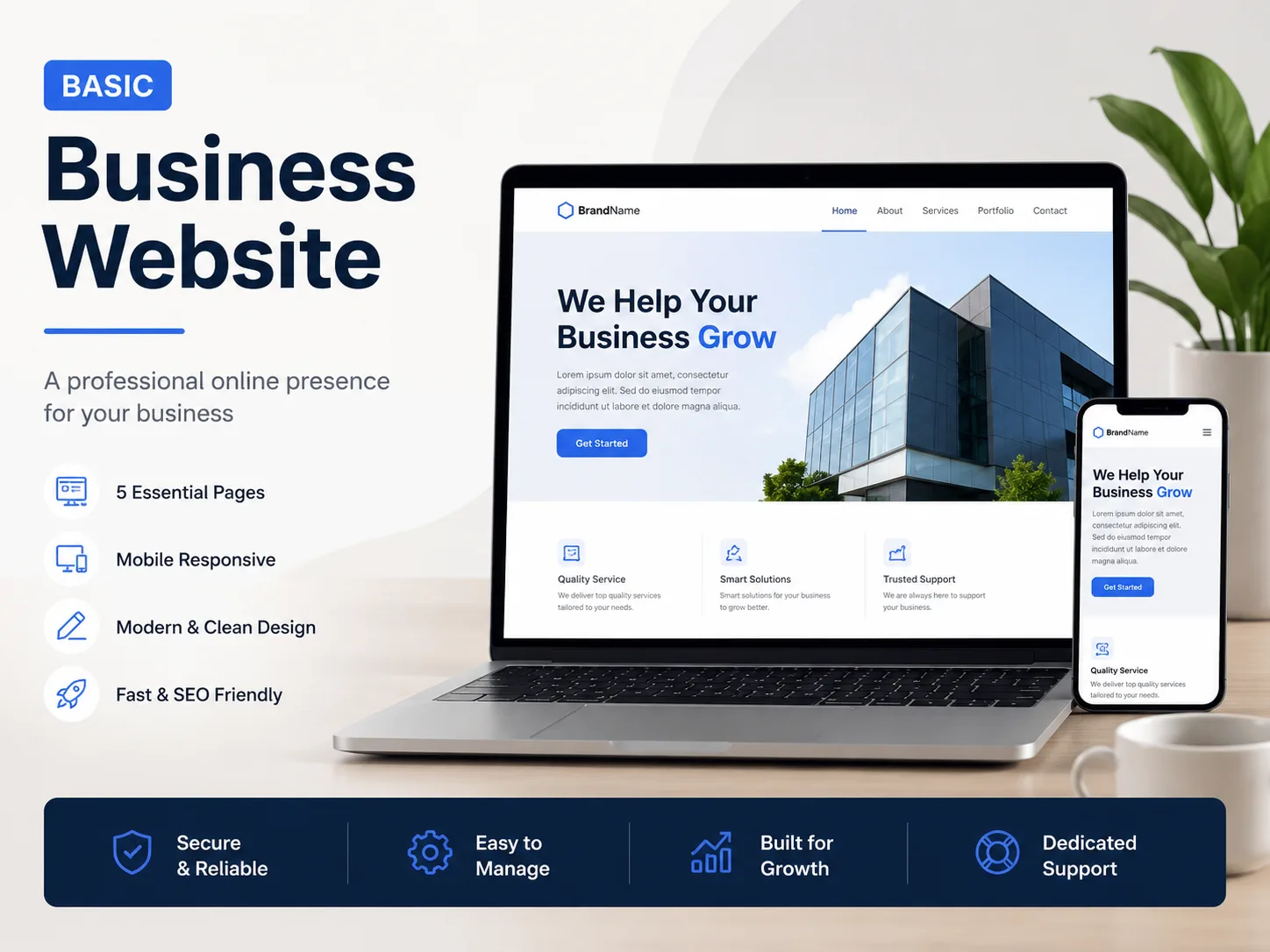 Basic Business Website
